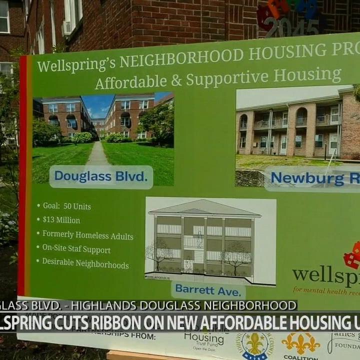 Louisville cuts the ribbon on new affordable housing complex in the Highlands Douglass neighborhood